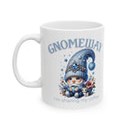 Gnomeway Ceramic Coffee Mug, Funny Gift for Gnome Lovers, Unique Caffeine Fix, Home Office Decor, Perfect for Birthdays and Holidays Printify