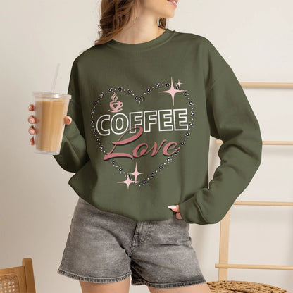 Coffee Love Sweatshirt Printify