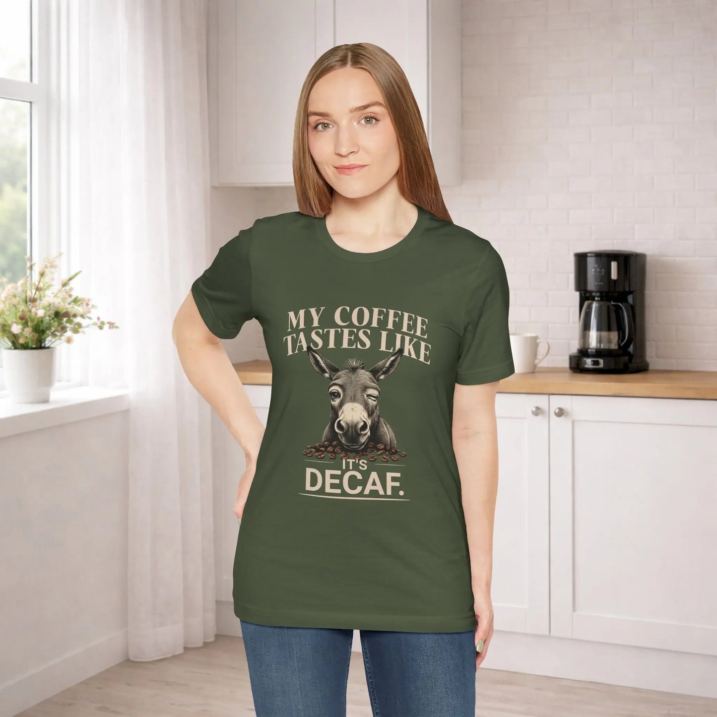 Coffee Tastes Like Decaf Tee - Boldly Bitter Company