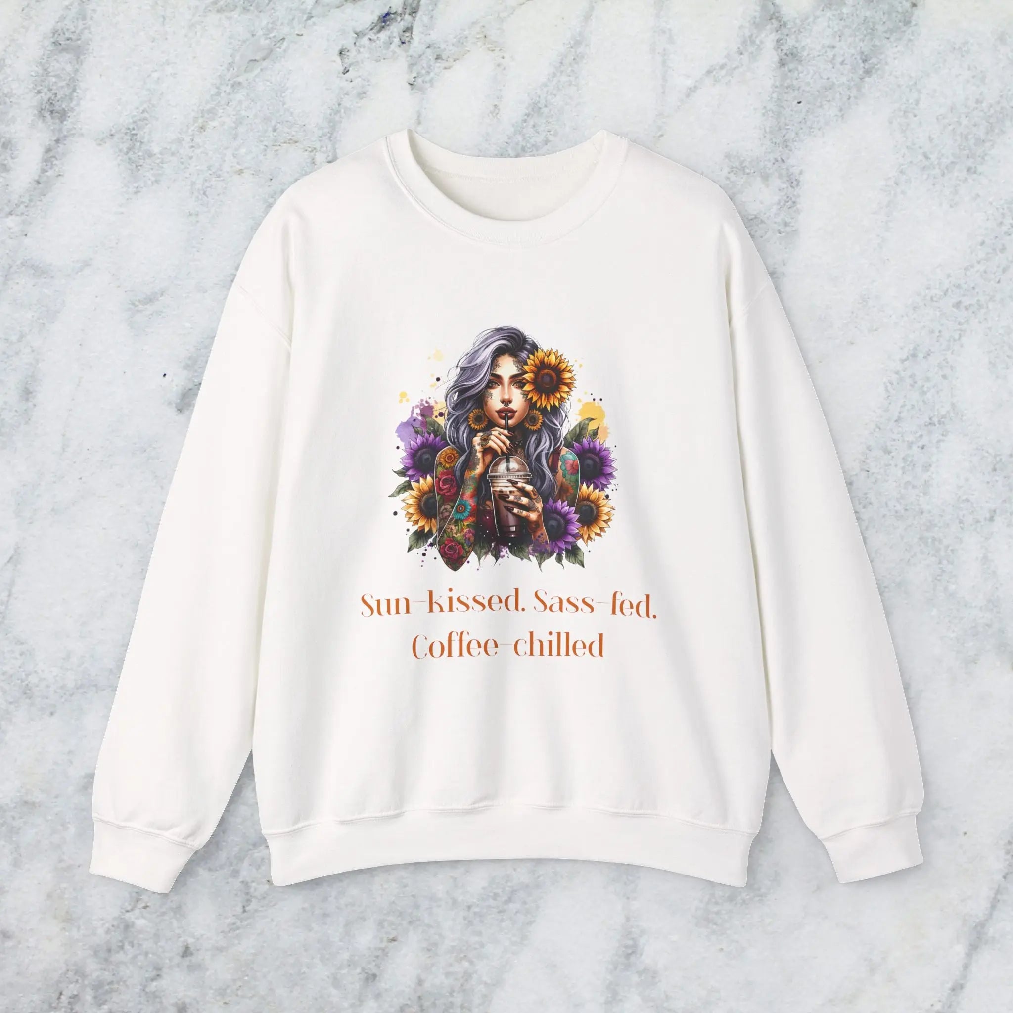 Sun-Kissed Sweatshirt Printify