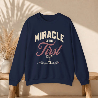 Miracle of the First Cup Sweatshirt Printify