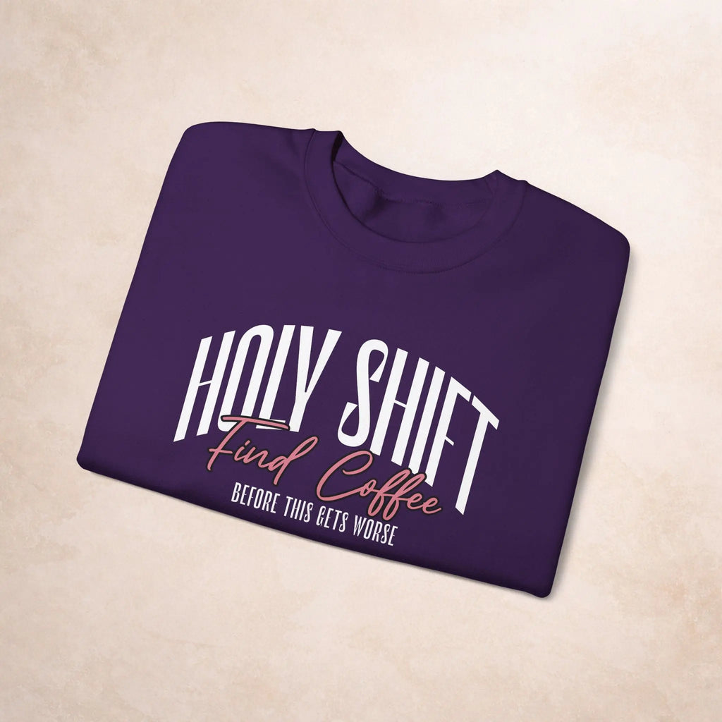 Holy Shift Sweatshirt Printify