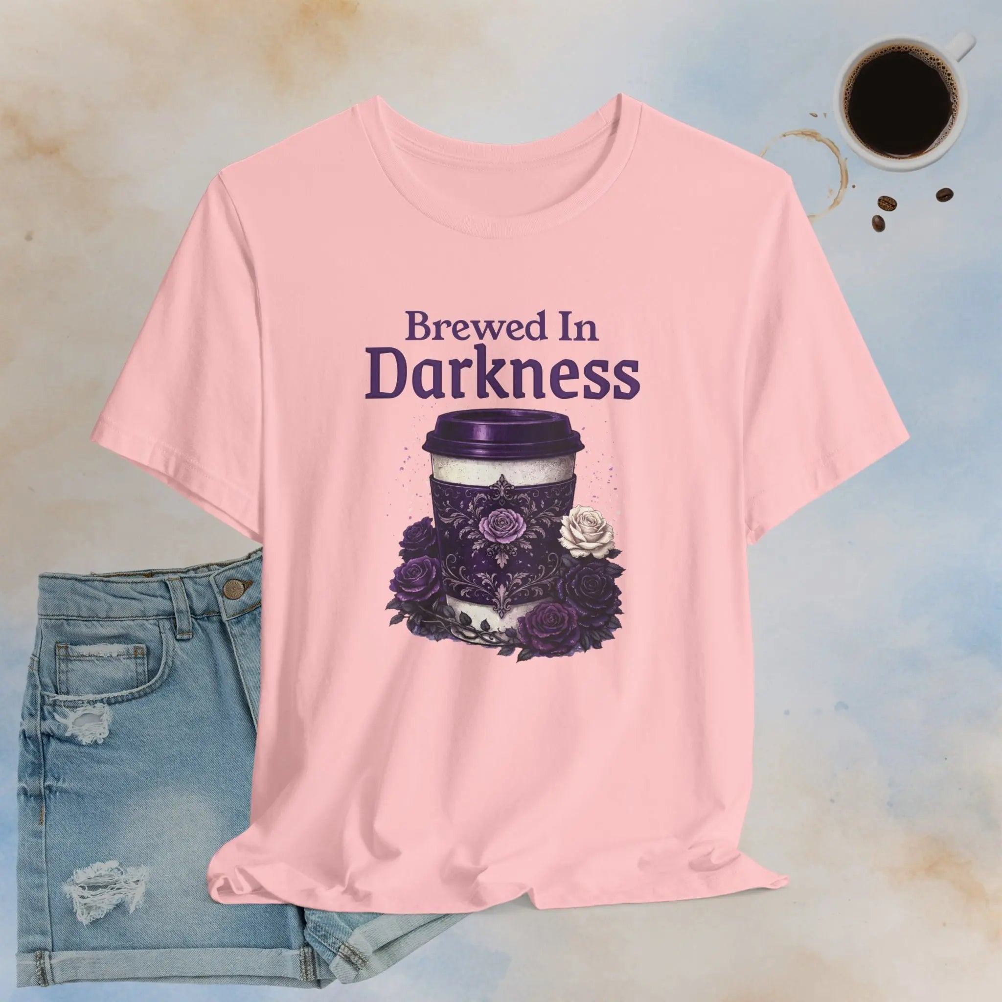 Brewed in Darkness Tee Printify