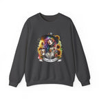 Brewed for Attitude Sunflower Sweatshirt, Cozy Unisex Crewneck, Gifts for Her, Trendy Fall Apparel, Tattoo Art Fashion Printify