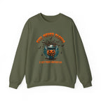 Evil Never Sleeps Sweatshirt Printify