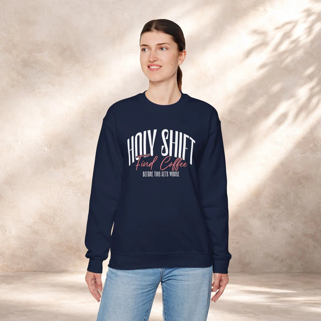 Holy Shift Sweatshirt Printify