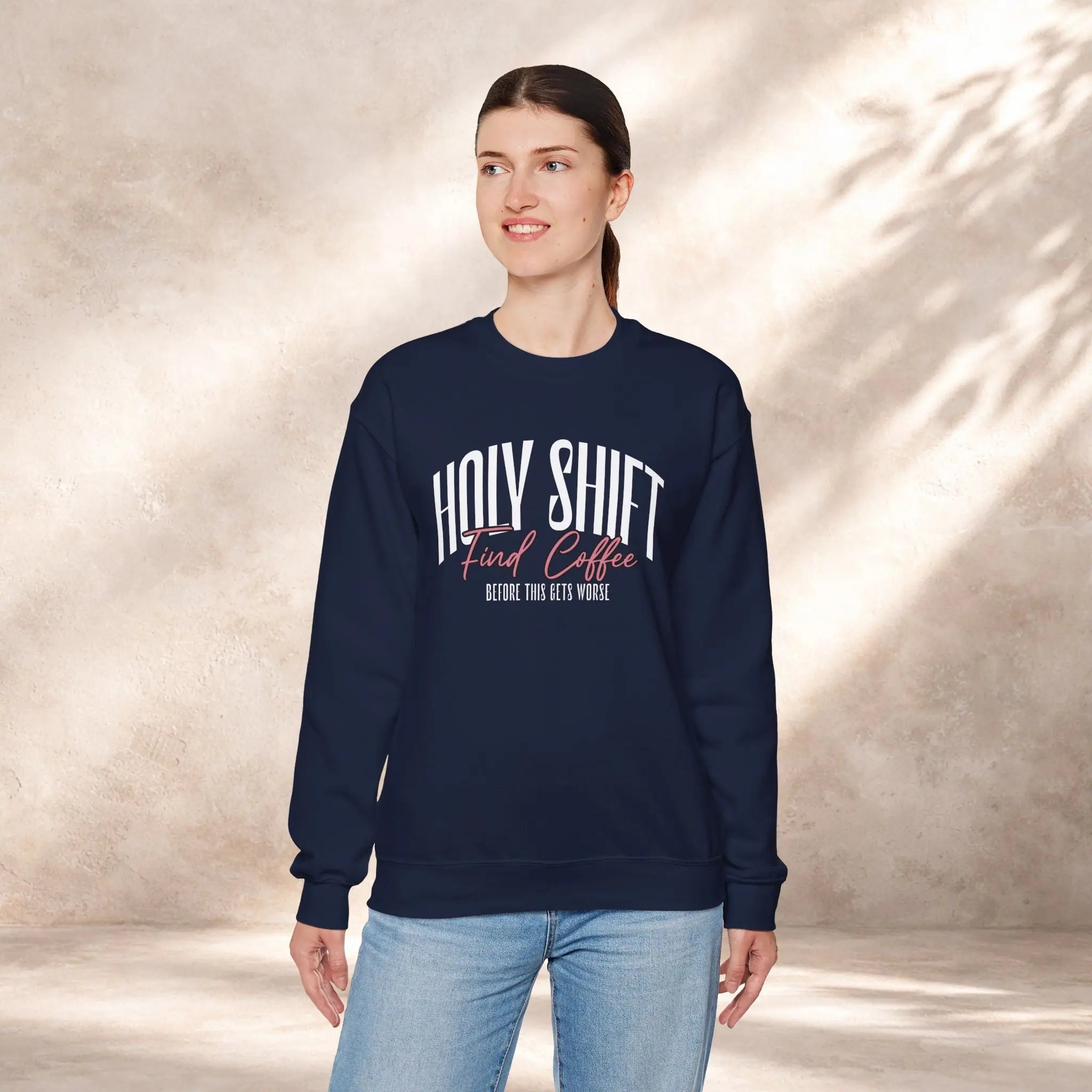 Holy Shift Sweatshirt Printify
