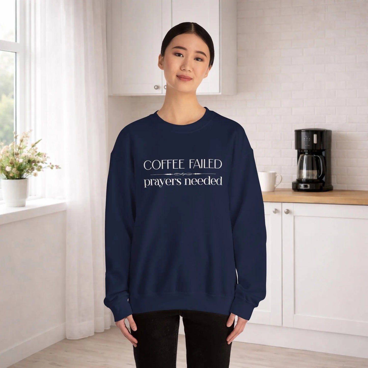Coffee Failed Sweatshirt Printify
