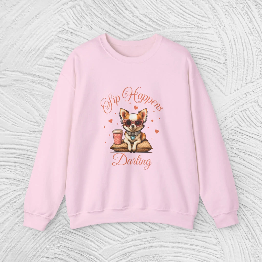 Sip Happens Darling Sweatshirt Printify