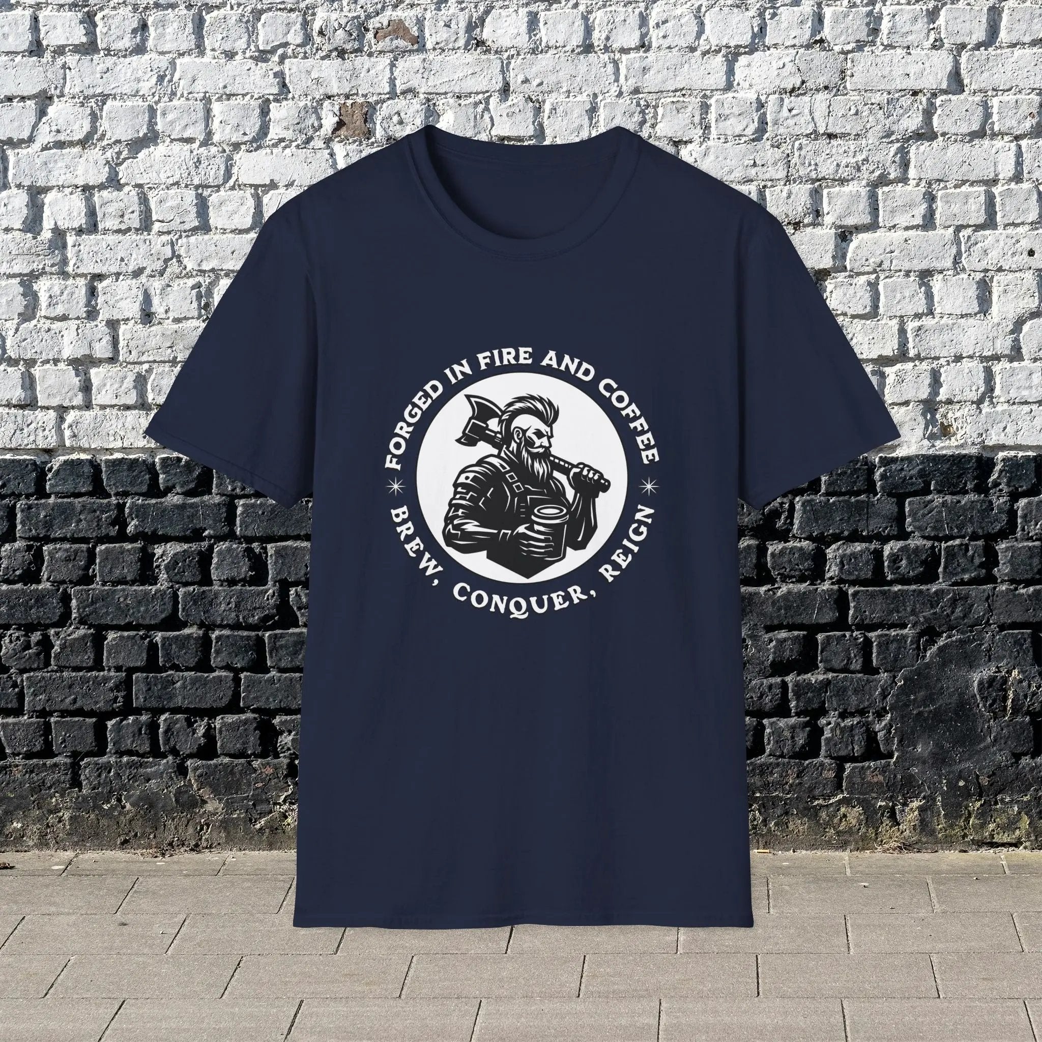 Forged in Fire Viking T-Shirt Printify