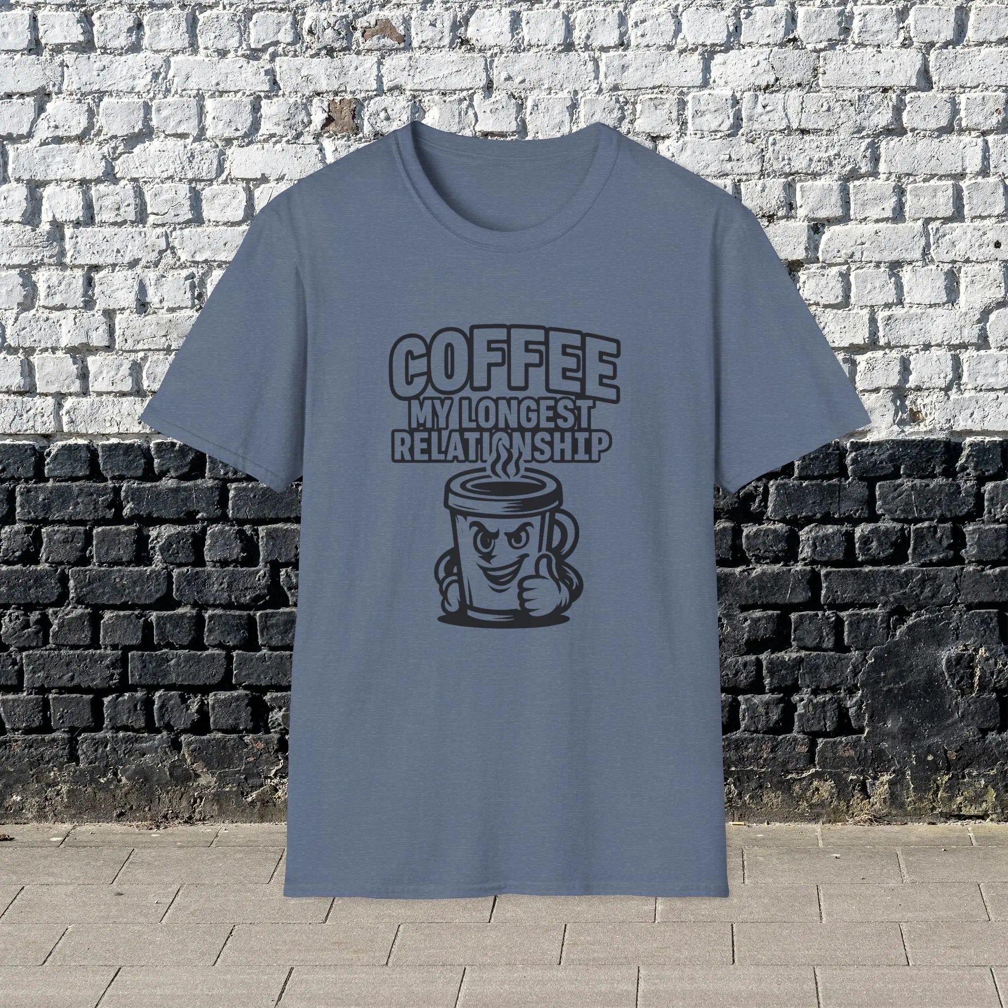 Coffee: My Longest Relationship T-Shirt Printify
