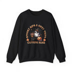 Spooky Sips & Cozy Trips Sweatshirt Printify