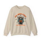 Evil Never Sleeps Sweatshirt Printify