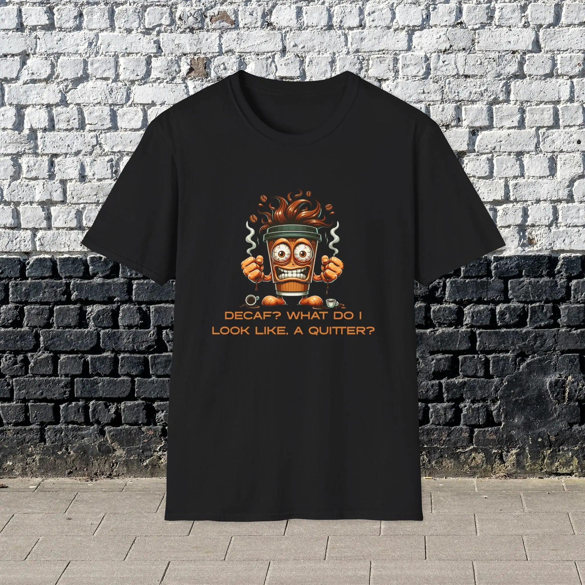 Decaf Quitter T-Shirt Printify