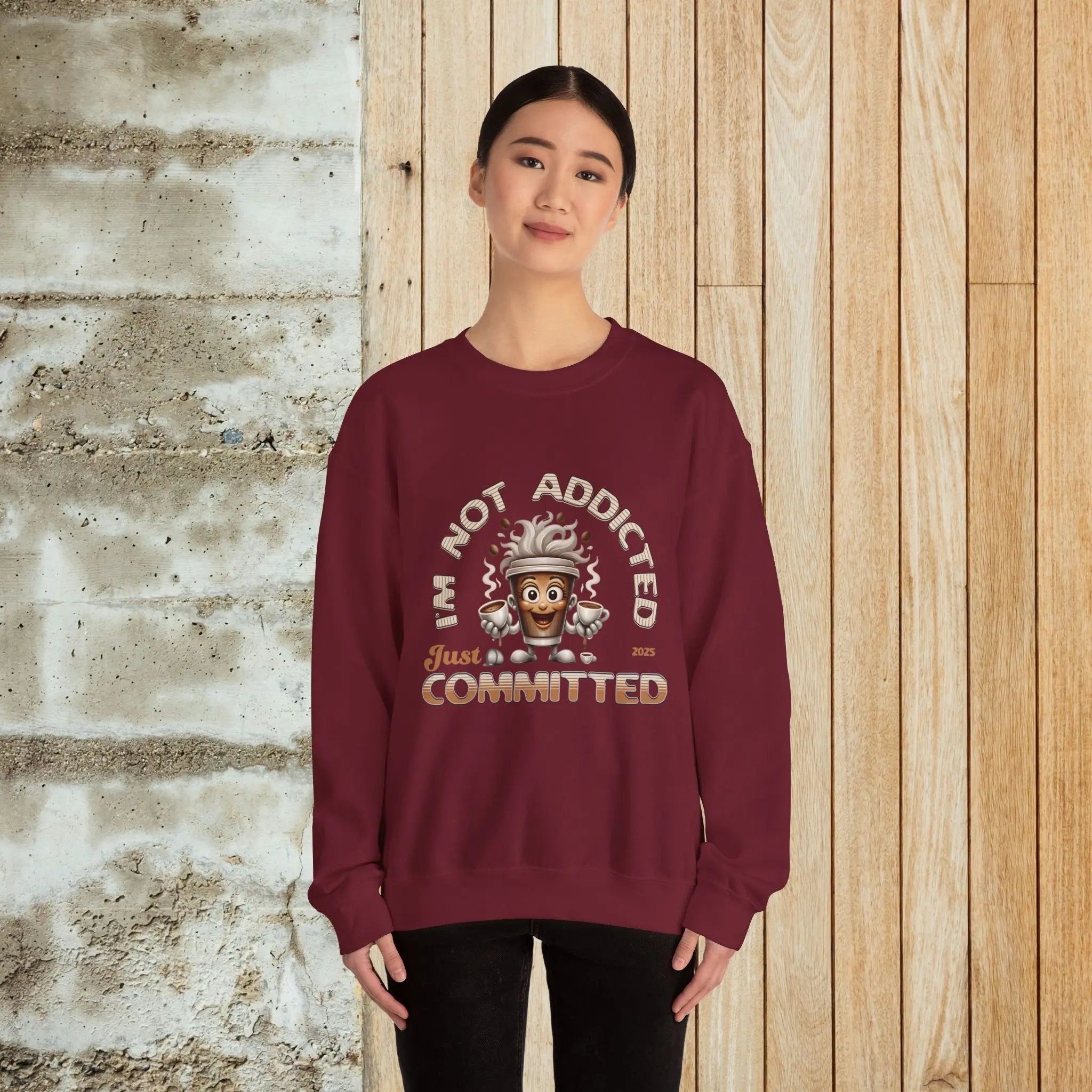 Just Committed Sweatshirt Printify
