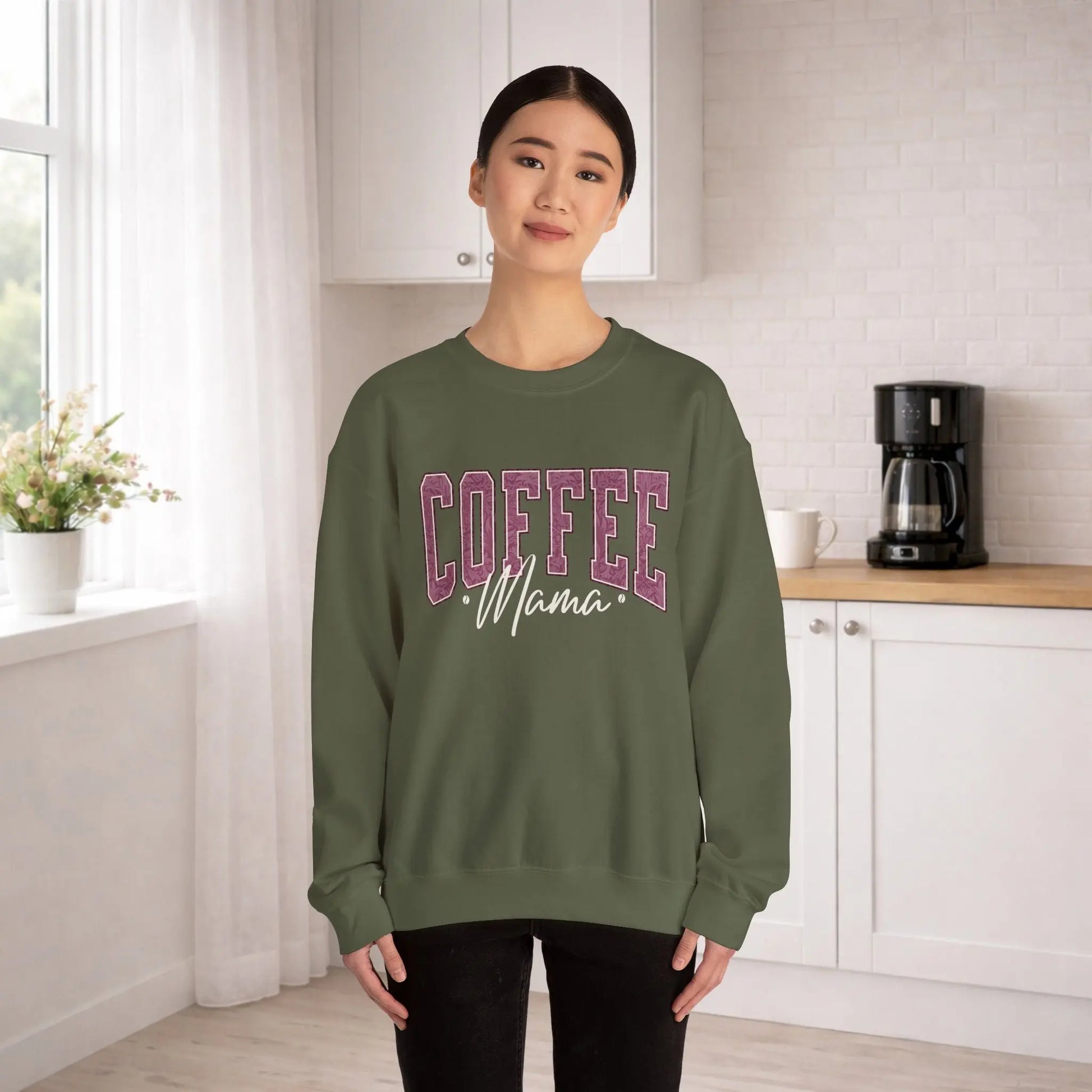 Coffee Mama Sweatshirt Printify