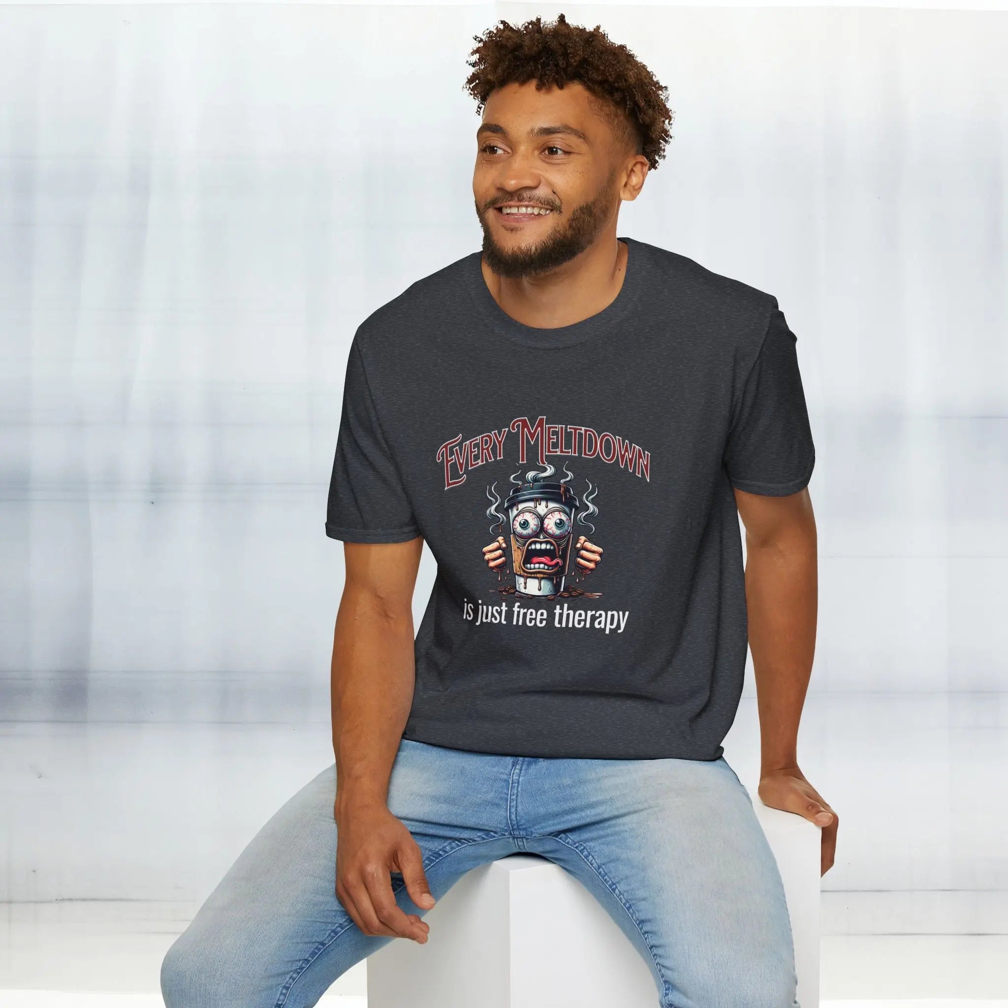 Every Meltdown is Free Therapy Tee Printify