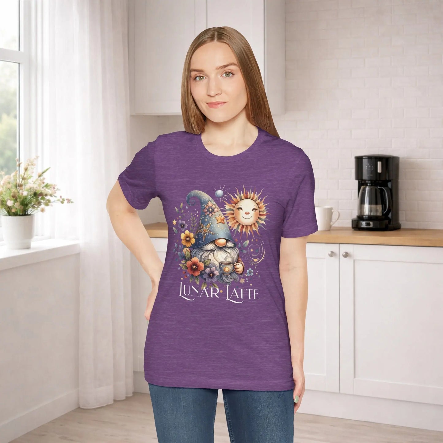 Lunar Latte Gnome Tee Printify