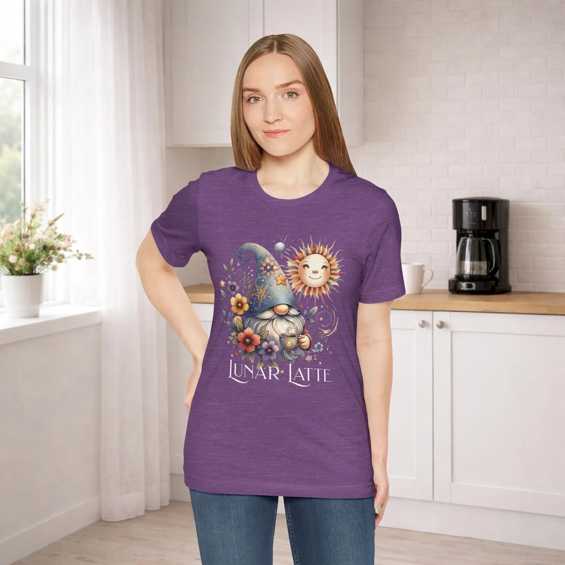 Lunar Latte Gnome Tee Printify