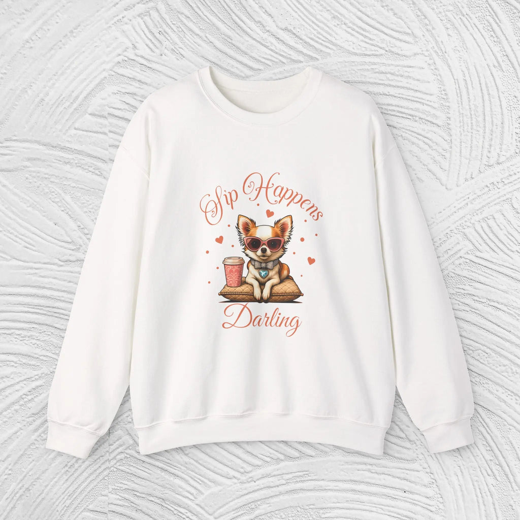 Sip Happens Darling Sweatshirt Printify
