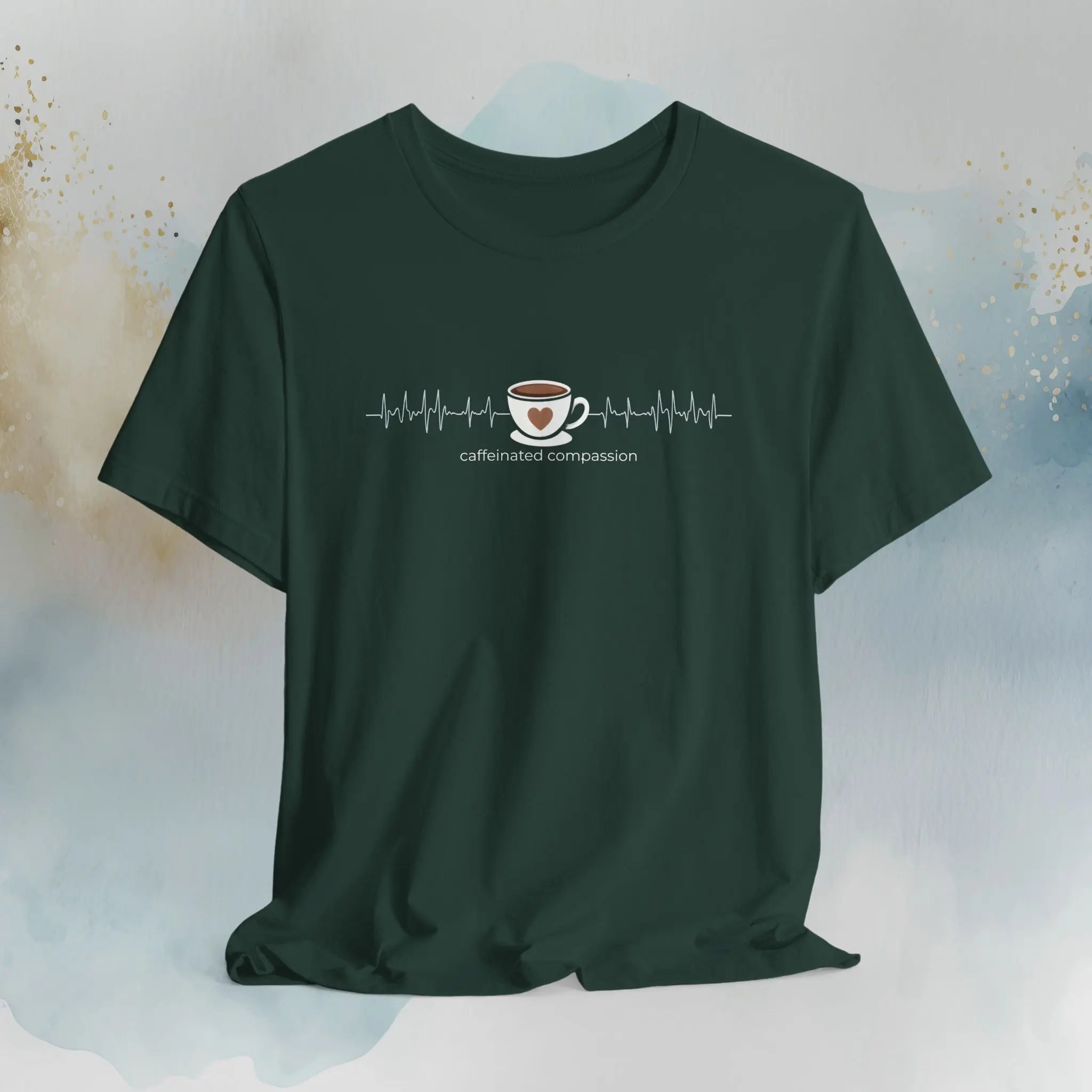 Caffeinated Compassion Tee - Boldly Bitter Company