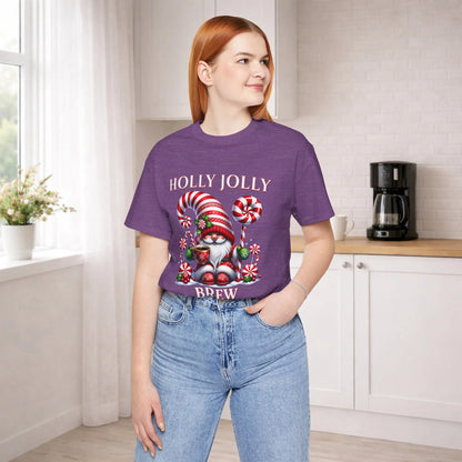 Holly Jolly Brew Christmas Tee Printify