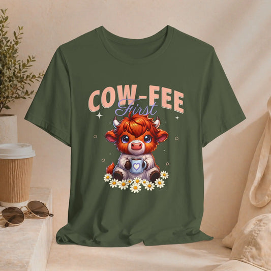 Cow-Fee First Tee - Boldly Bitter Company