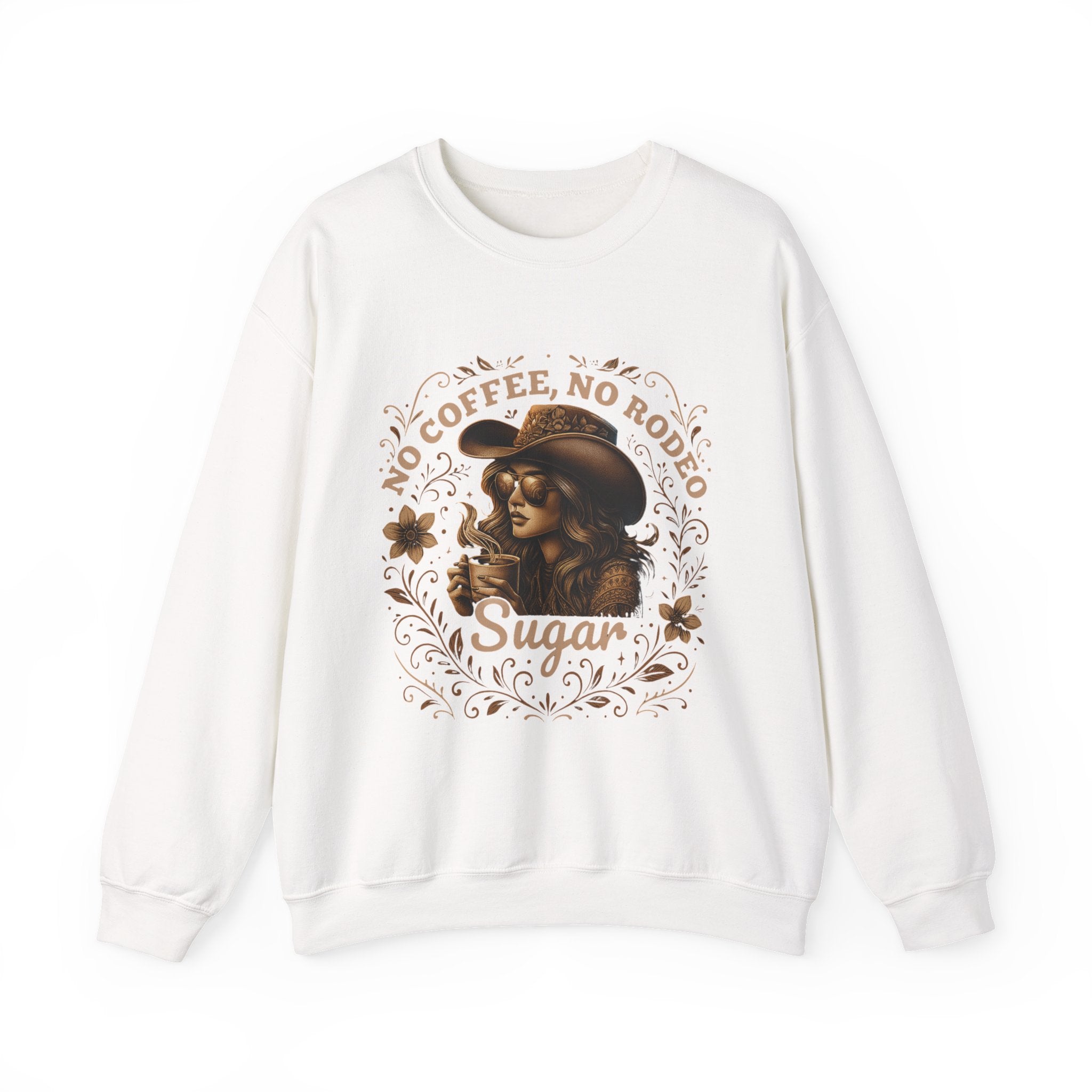 No Coffee, No Rodeo Sweatshirt Printify