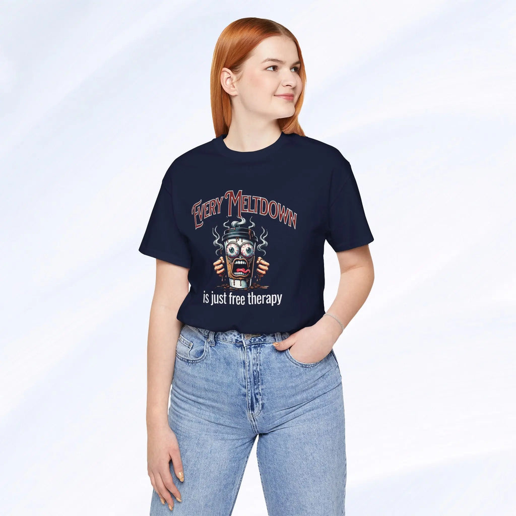 Free Therapy Coffee Tee - Boldly Bitter Company