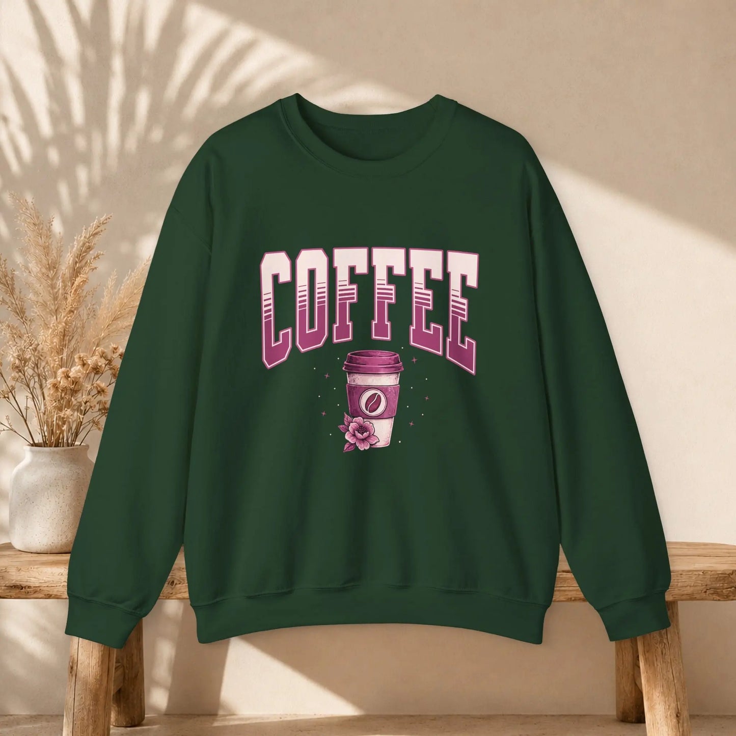 Coffee Graphic Sweatshirt Printify