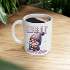 Gnomebody Ceramic 11oz Mug - Perfect for Coffee Lovers, Gnome Collectors, Gift for Holidays, Home Decor, Unique Kitchenware - Boldly Bitter Company