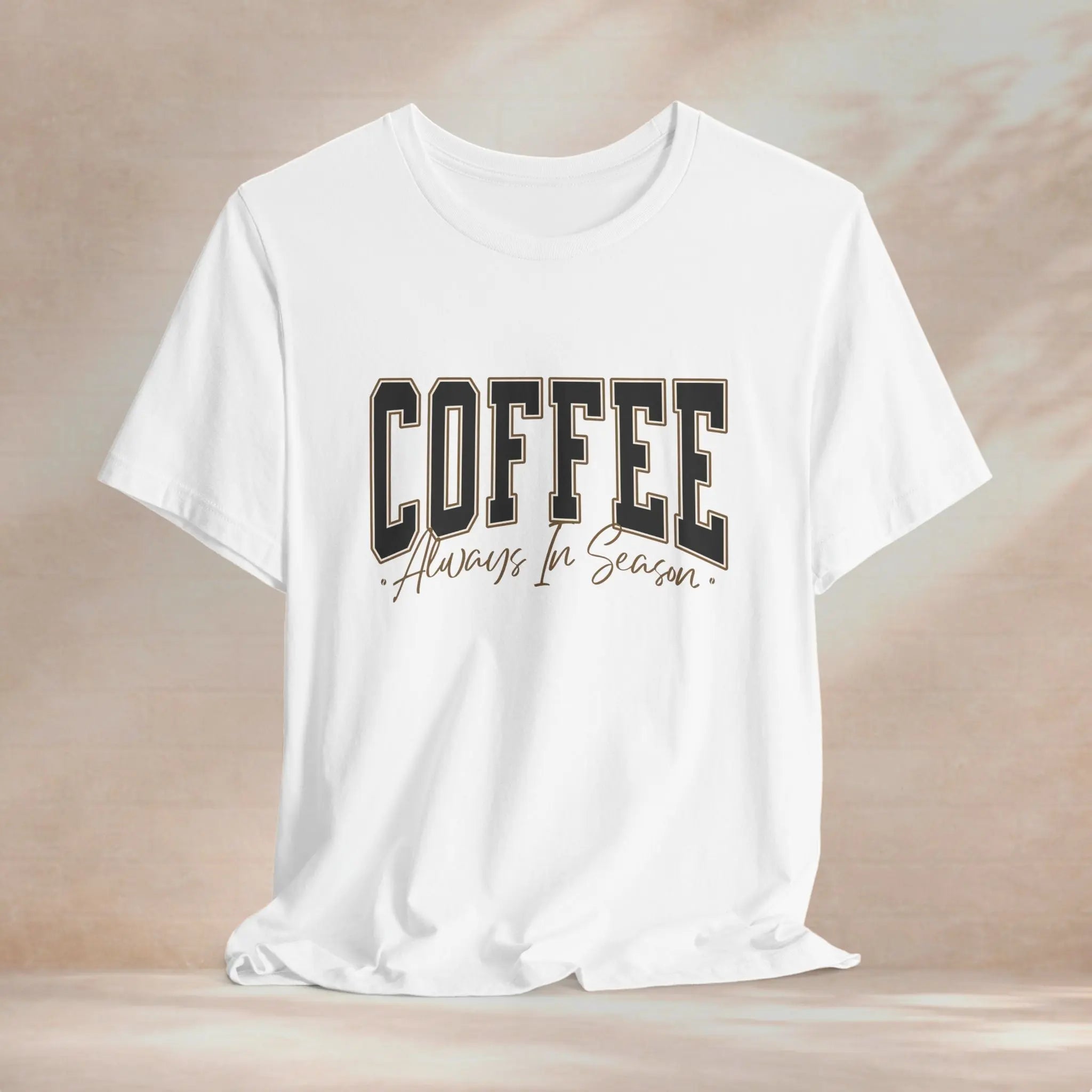 Coffee Always in Season Tee Printify