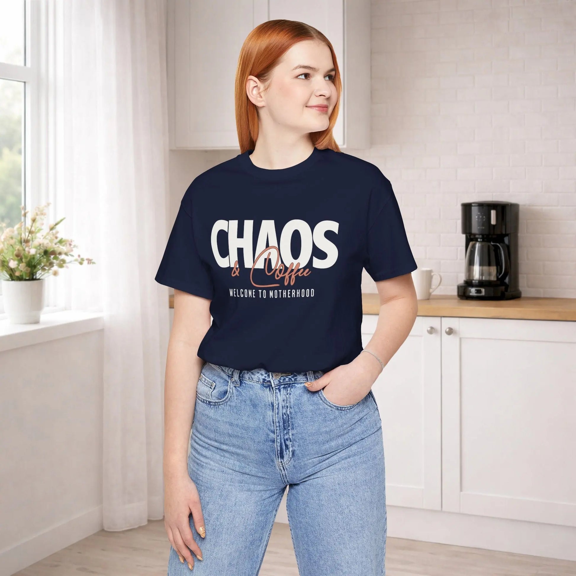 Chaos & Coffee Tee Printify