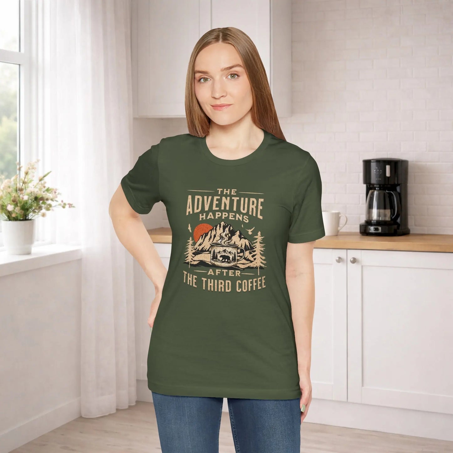 Adventure Happens T-Shirt - Boldly Bitter Company