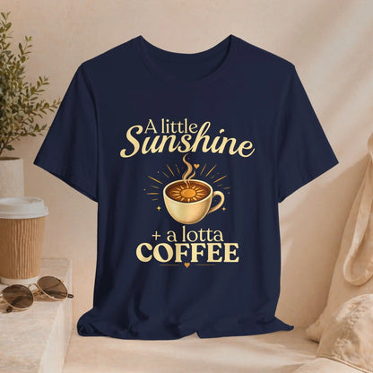 Little Sunshine & Coffee T-Shirt Printify