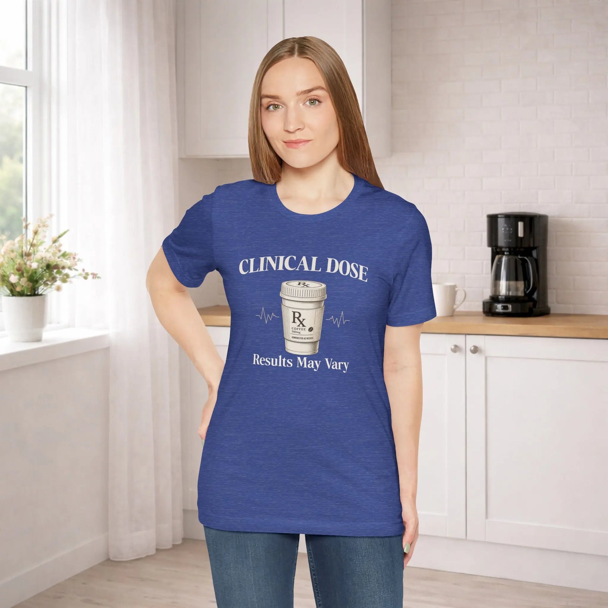 Coffee Clinical Dose Tee Printify
