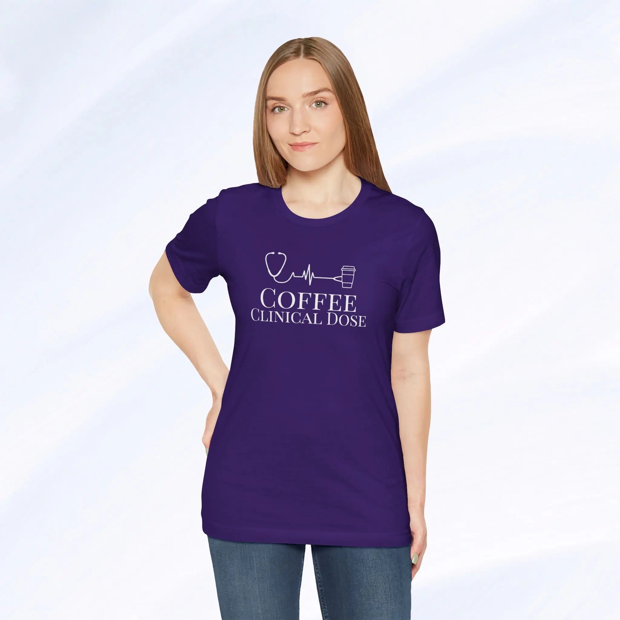 Coffee Clinical Dose Tee Printify