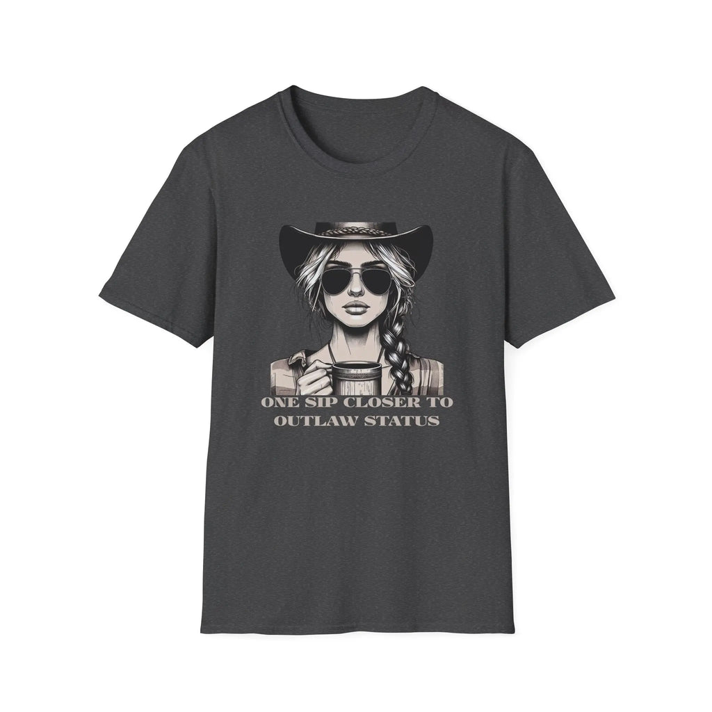 Cowgirl Outlaw T-Shirt Printify