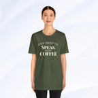 Thou Shalt Not Speak Coffee T-Shirt Printify