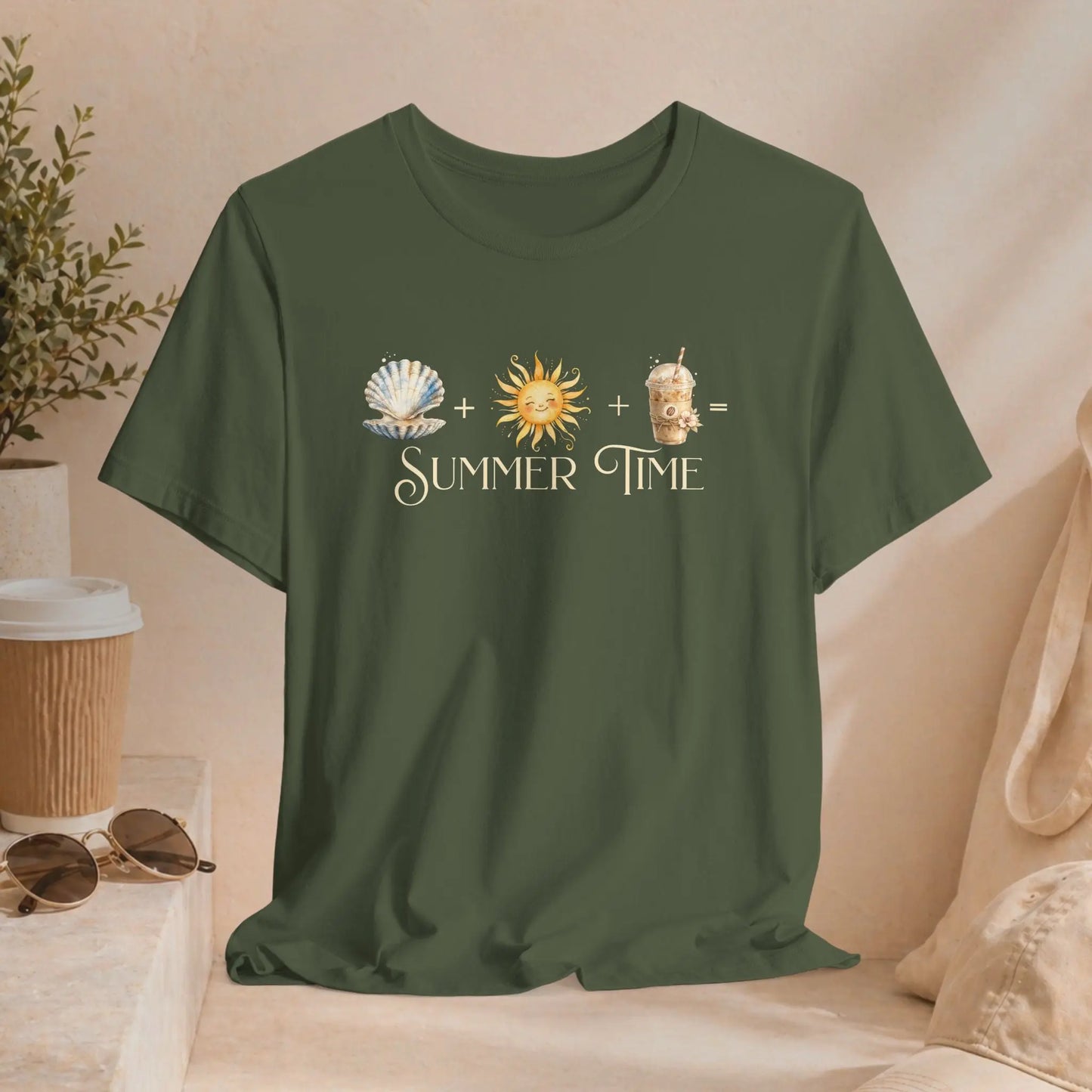 Summer Time Graphic Tee Printify