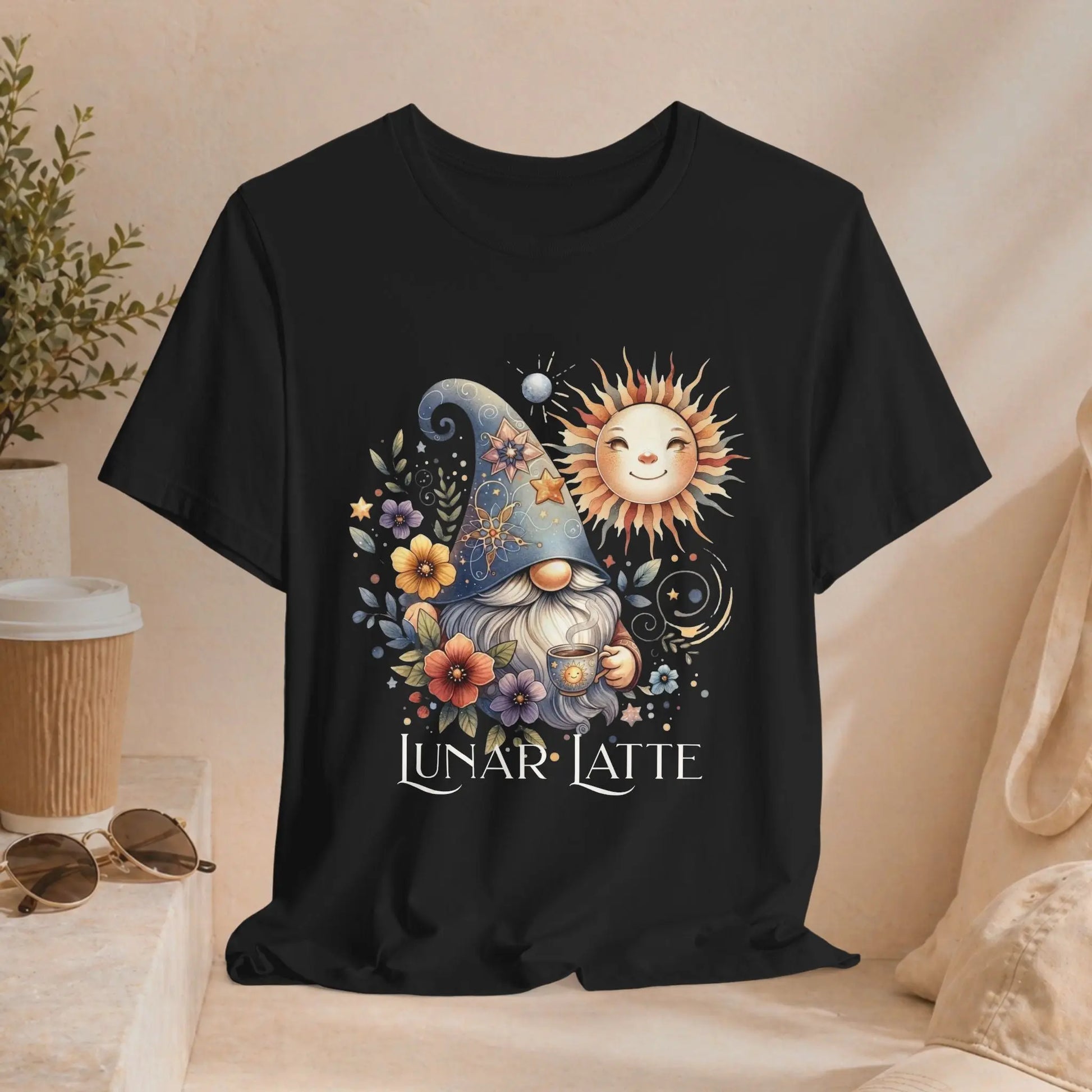 Lunar Latte Gnome Tee Printify