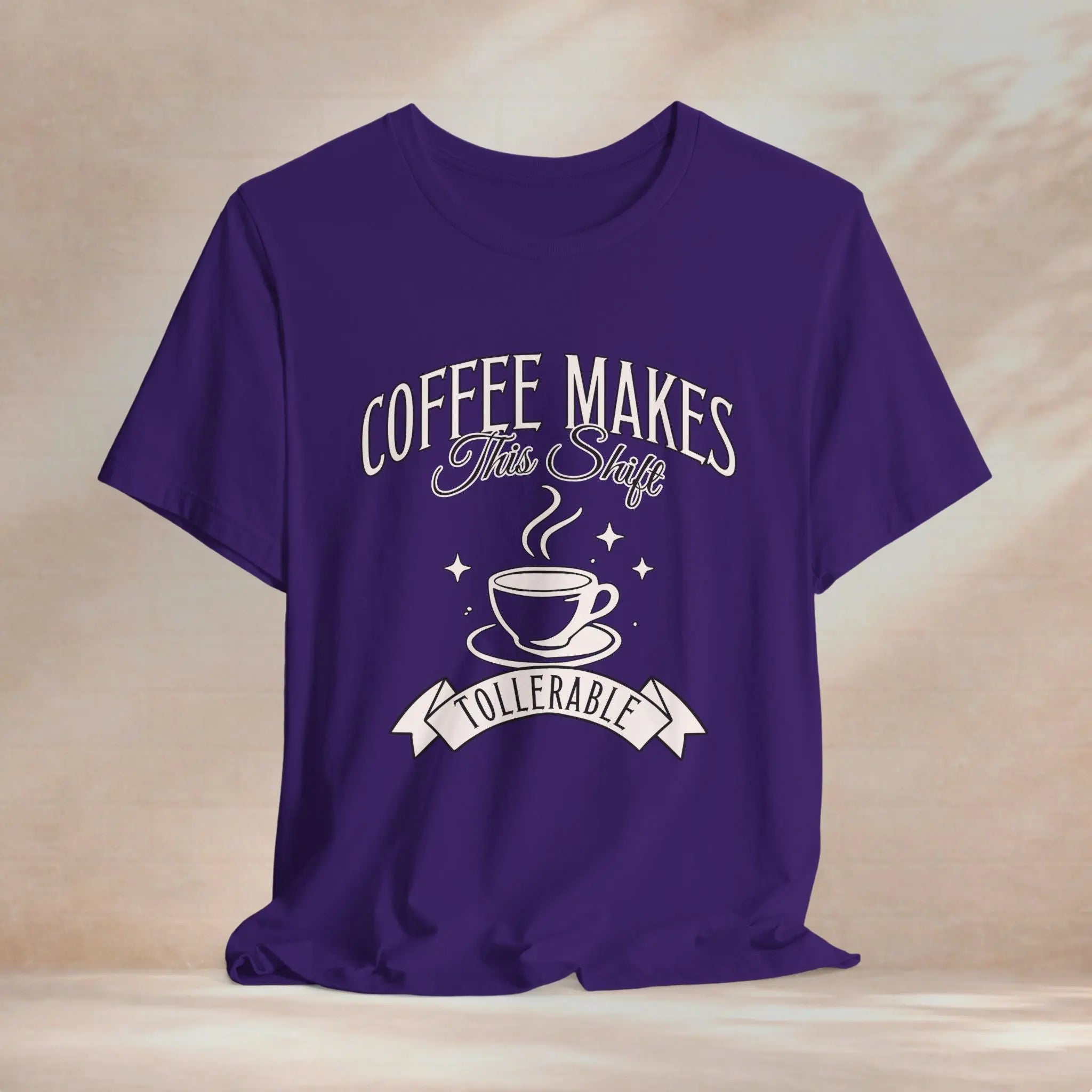 Coffee Makes This Shift Tolerable T‑Shirt Printify