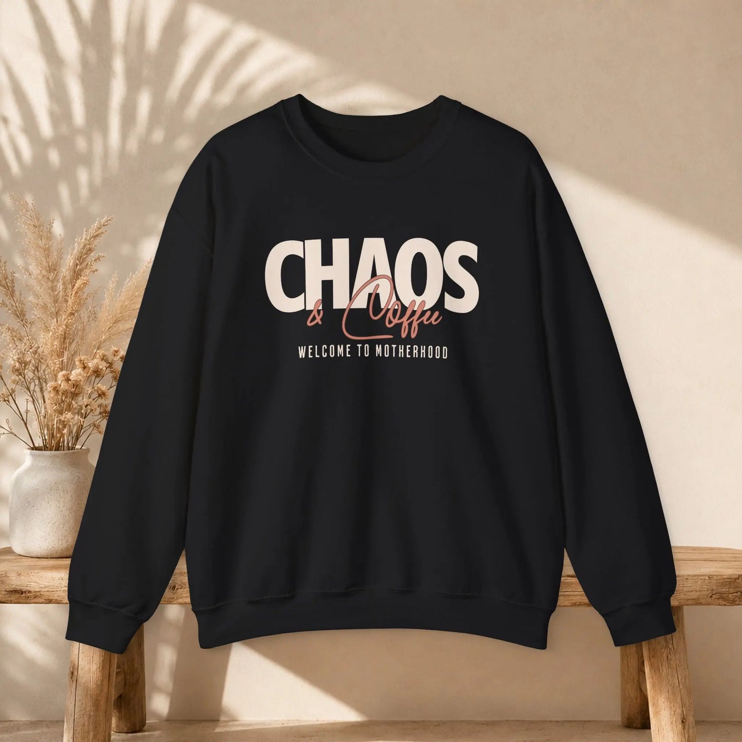 Chaos & Coffee Sweatshirt Printify