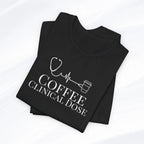 Coffee Clinical Dose Tee Printify