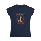 Witch Please T-Shirt – Decaf Is the Real Curse Funny Halloween Tee Printify