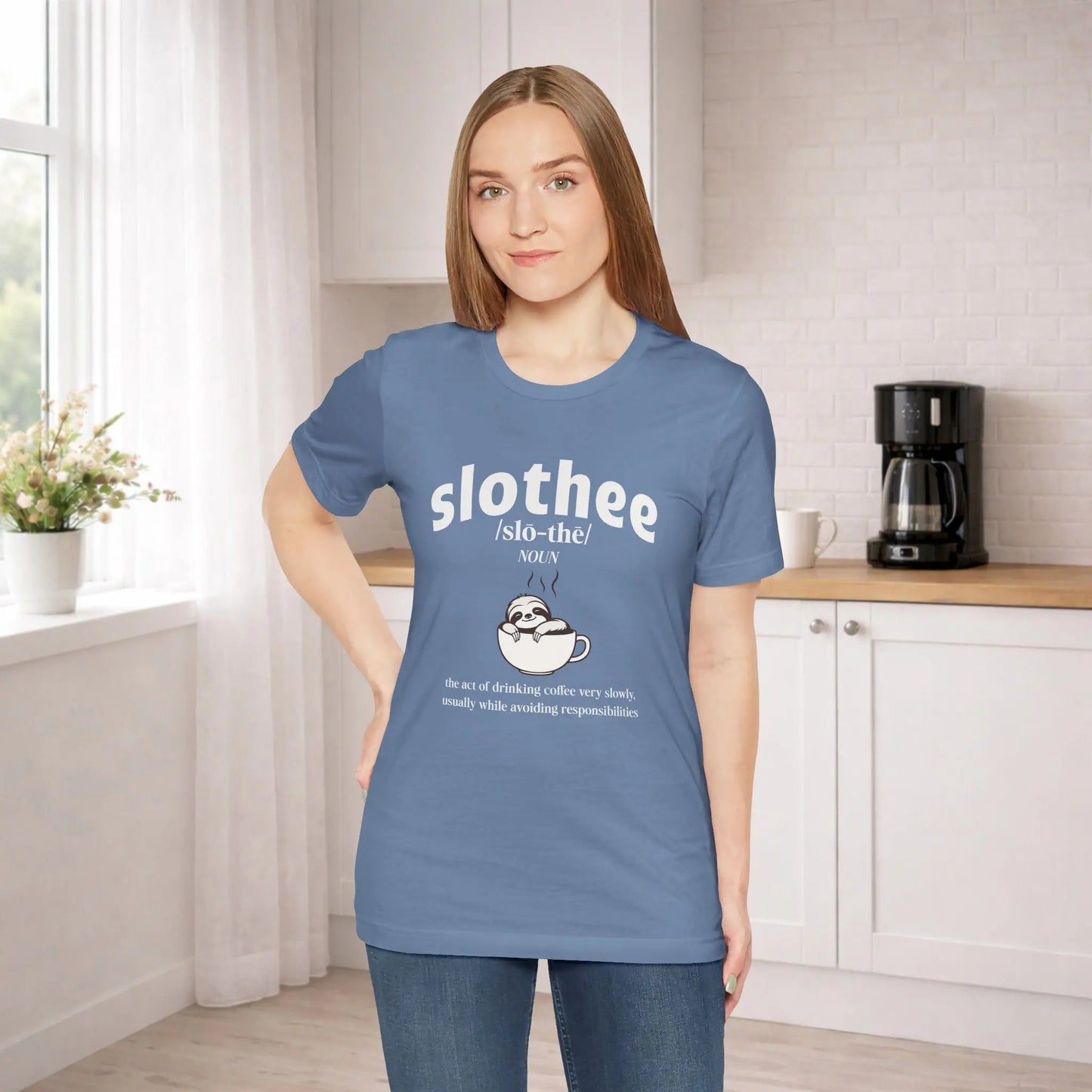 Slothee Definition T‑Shirt Printify