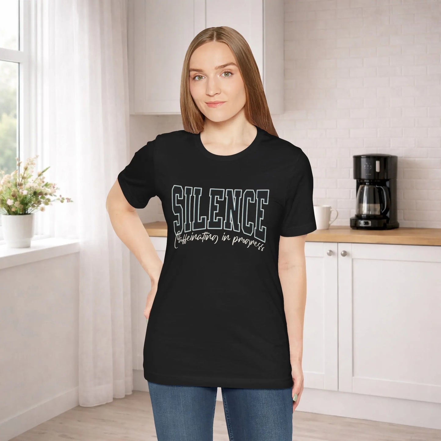 Silence Tee — "Celebration in Progress" Graphic T‑Shirt Printify