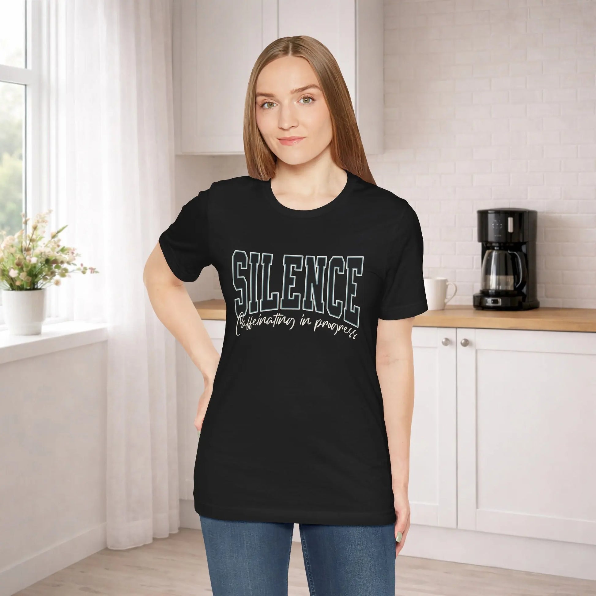 Silence Tee — "Celebration in Progress" Graphic T‑Shirt Printify