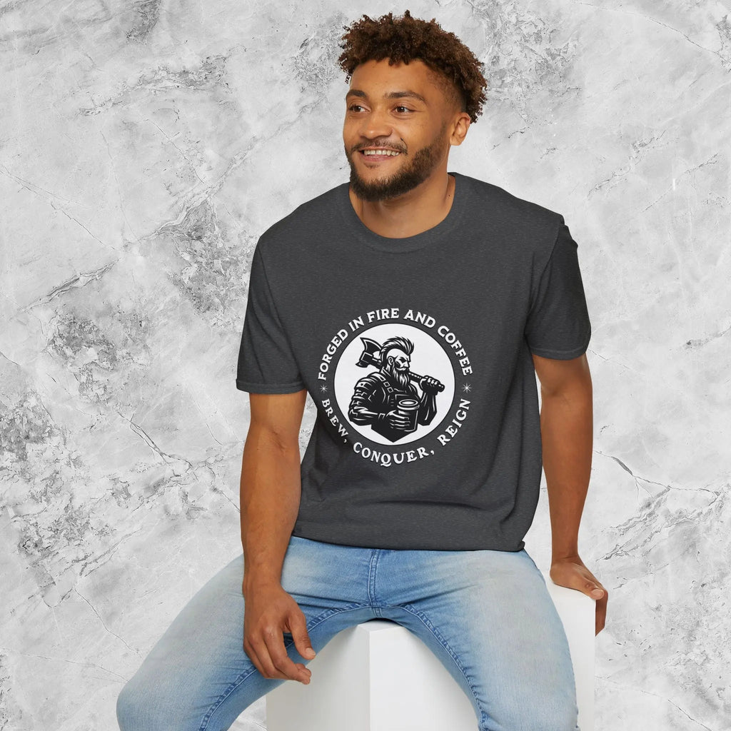 Forged in Fire Viking T-Shirt Printify