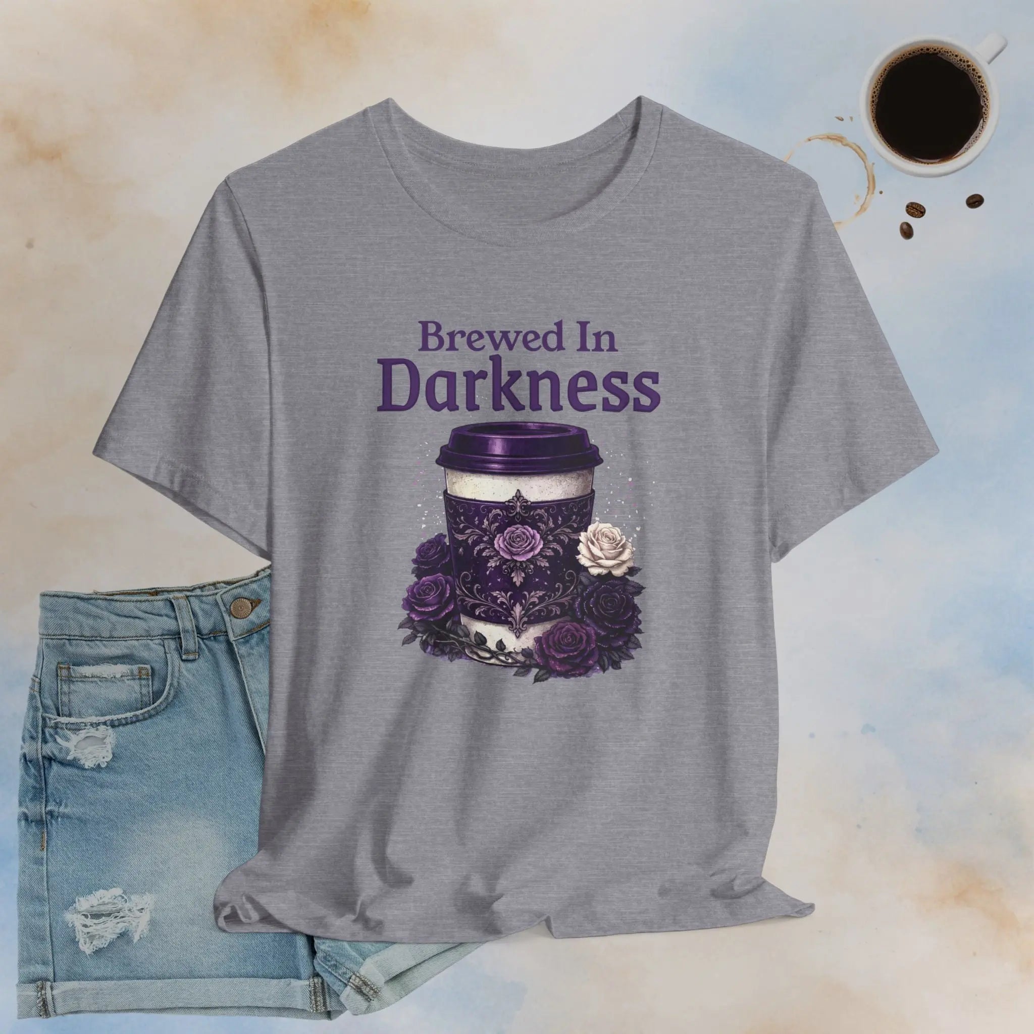 Brewed in Darkness Tee Printify